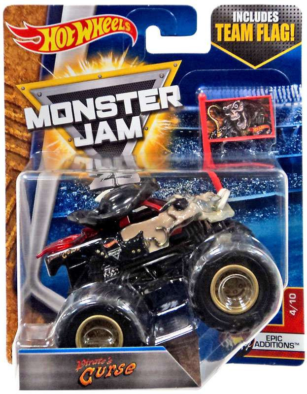 hot wheels monster jam pirate's curse