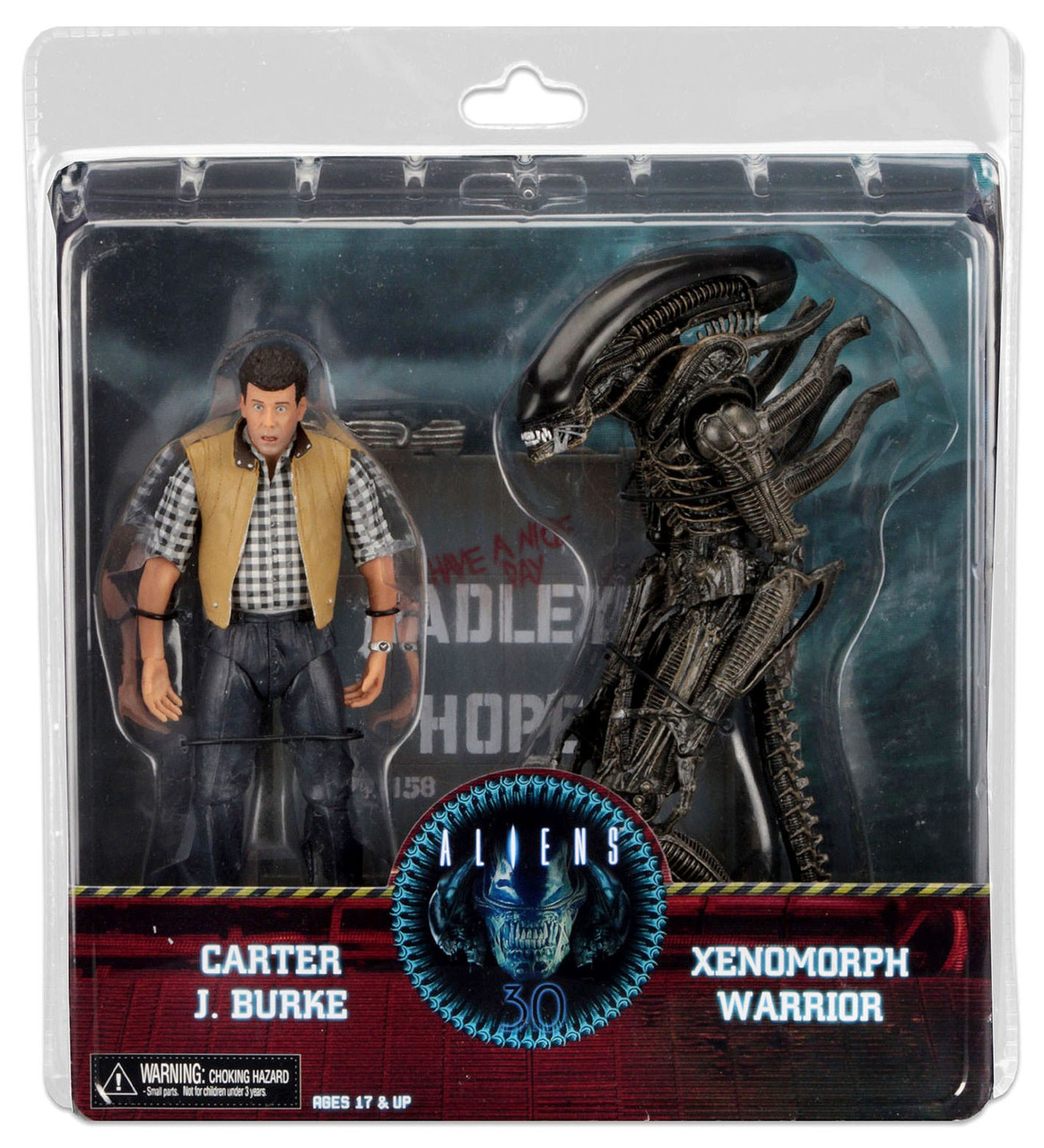 NECA Aliens Hadleys Hope 7 Action Figure 2-Pack Carter Burke
