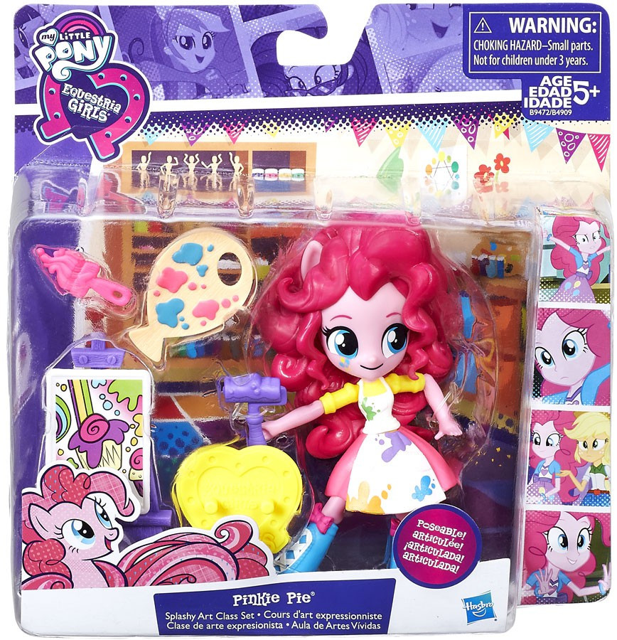 My Little Pony Equestria Girls Pinkie Pie Splashy Art Class 4.5