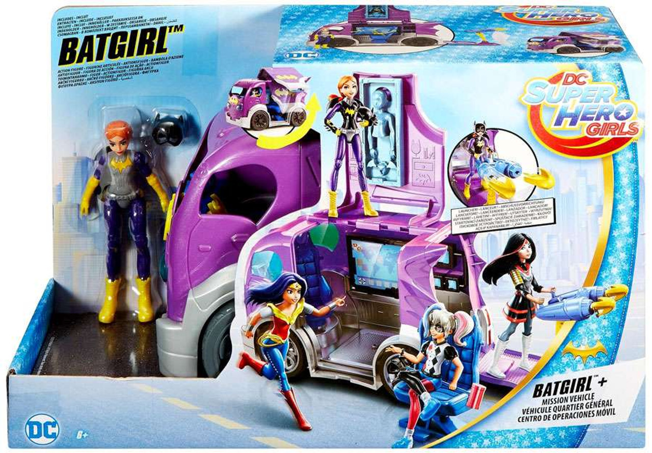 dc superhero girls playset