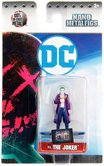 DC Suicide Squad Nano Metalfigs The Joker 1.5 Diecast Figure DC6