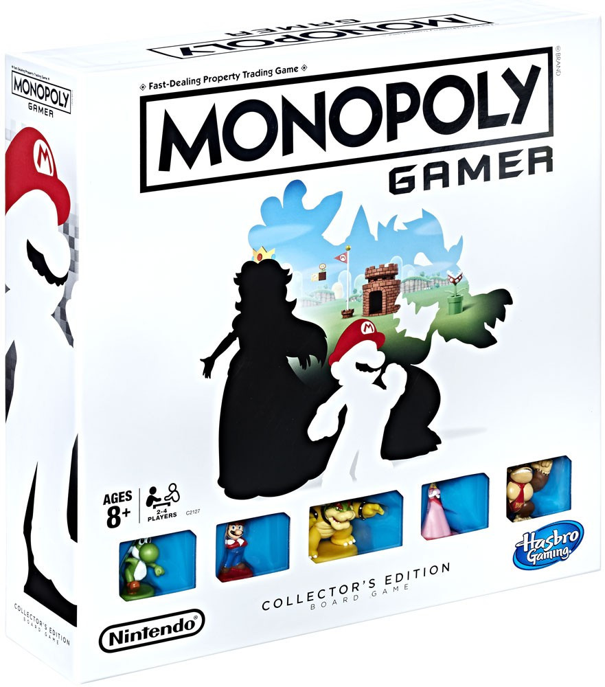 Monopoly Super Mario Gamer Collectors Edition Board Game Hasbro Toywiz