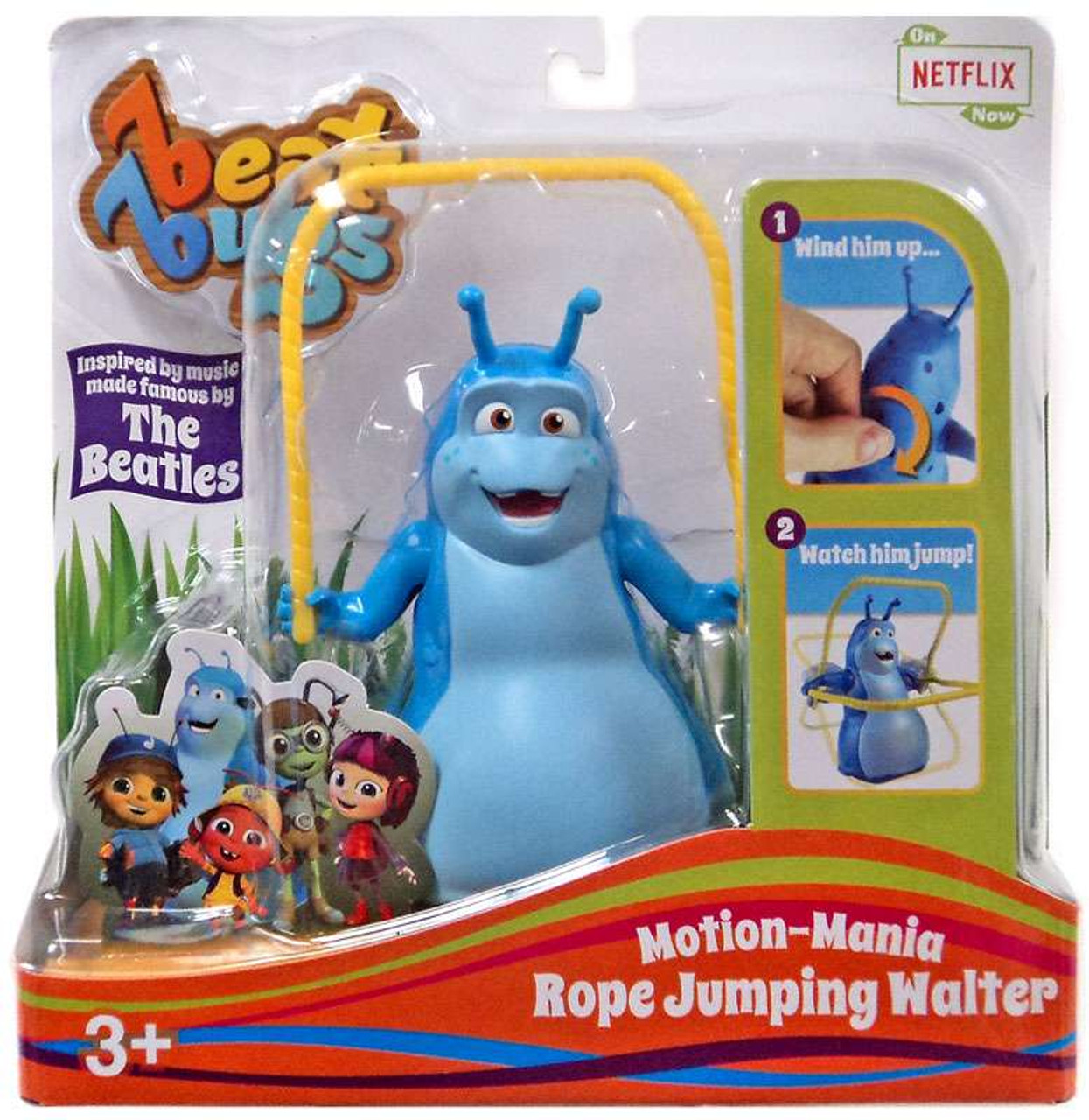 Beat Bugs Motion Mania Rope Jumping Walter Action Figure Blip Toys Toywiz - my hero mania roblox map