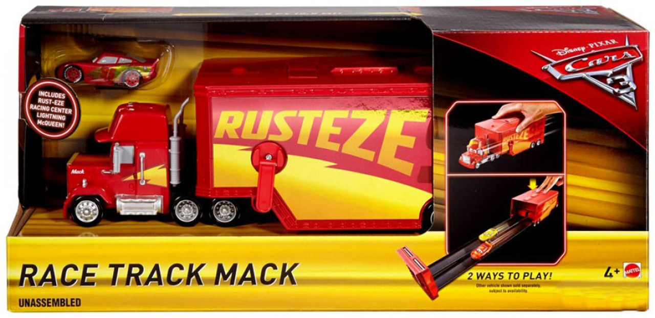 Disney Pixar Cars Cars 3 Race Track Mack Exclusive Playset Mattel Toys Toywiz - mrc race track roblox