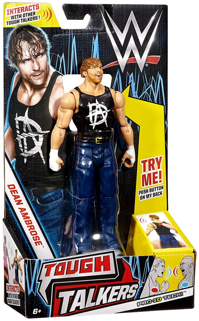 Wwe Wrestling Tough Talkers Dean Ambrose 6 Action Figure Wave 2 Mattel Toys Toywiz - bray wyatt roblox id