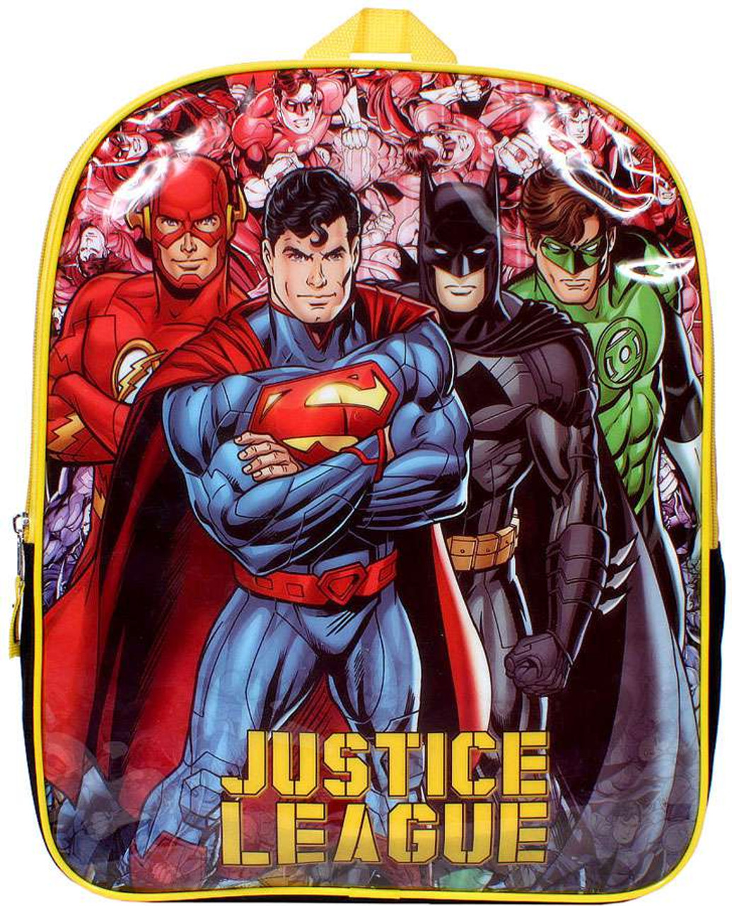 justice league bookbag