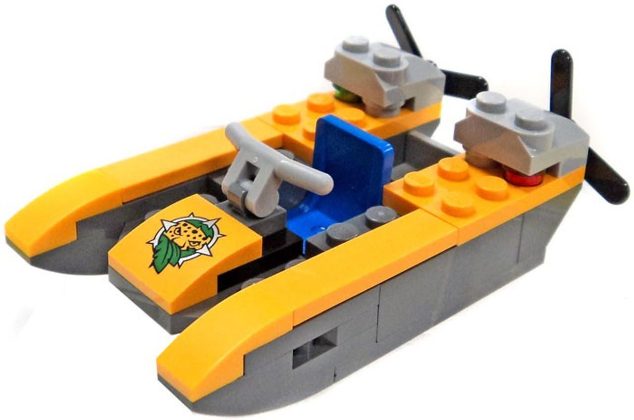 lego yellow boat