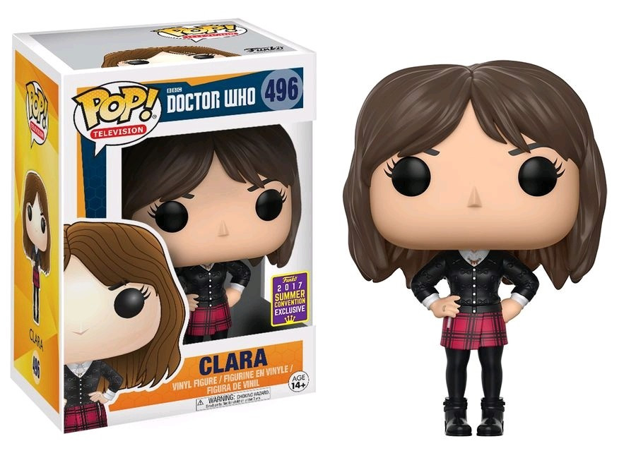 Funko Doctor Who POP TV Clara Exclusive Vinyl Figure 496 ToyWiz