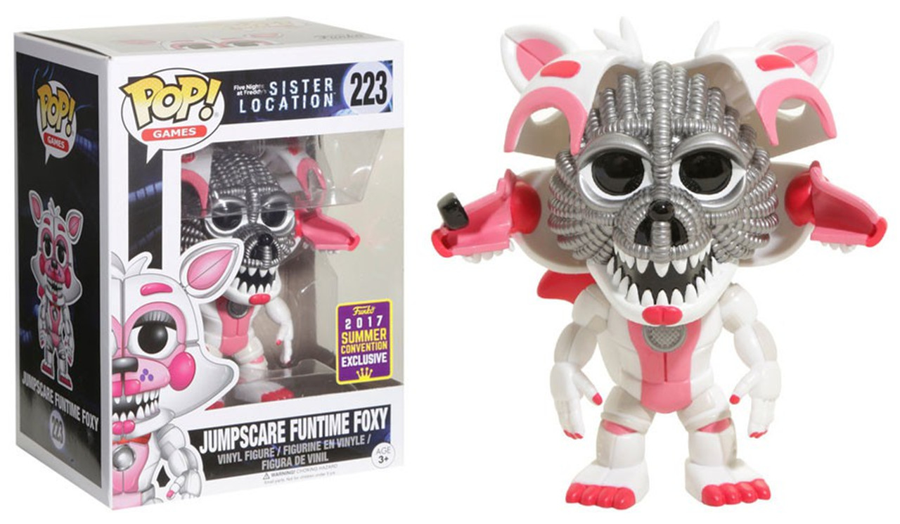 fnaf funko pop funtime foxy