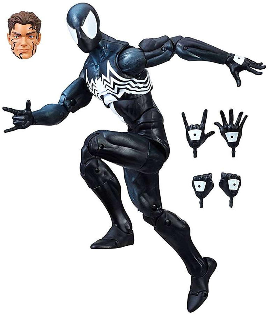 Marvel Marvel Legends Symbiote Spider-Man Exclusive 12 Deluxe Collector ...