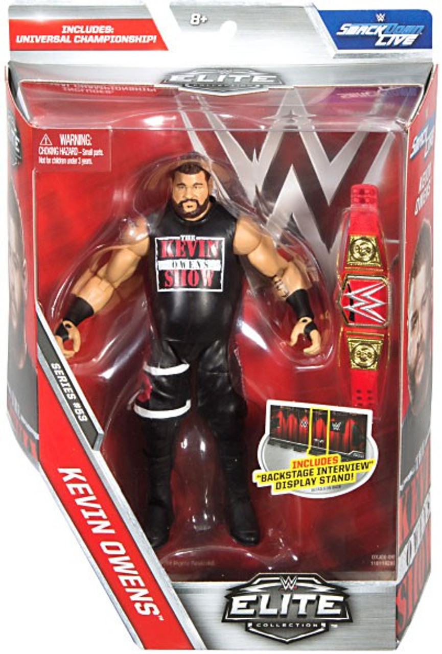 WWE Wrestling Elite Collection Series 53 Kevin Owens 7 Action Figure ...