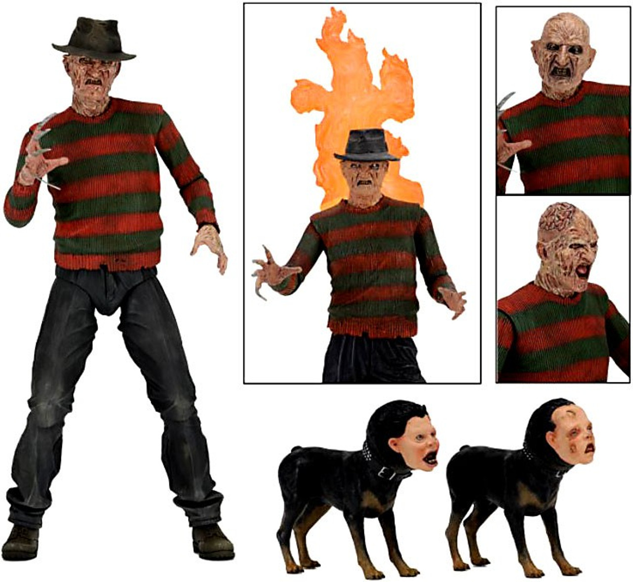 Neca Nightmare On Elm Street Part 2 Freddys Revenge Freddy Krueger 7 Action Figure Ultimate Version Toywiz - dream attack nightmare on elm street roblox