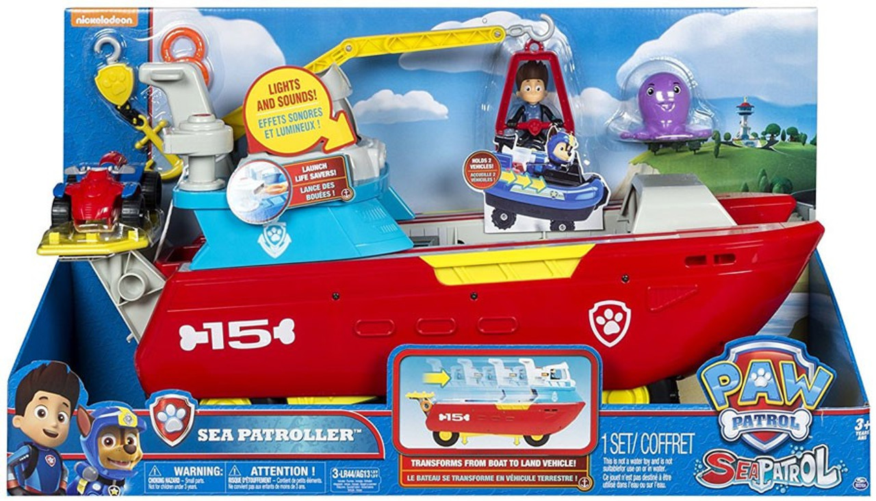 paw patrol pirate vehicles