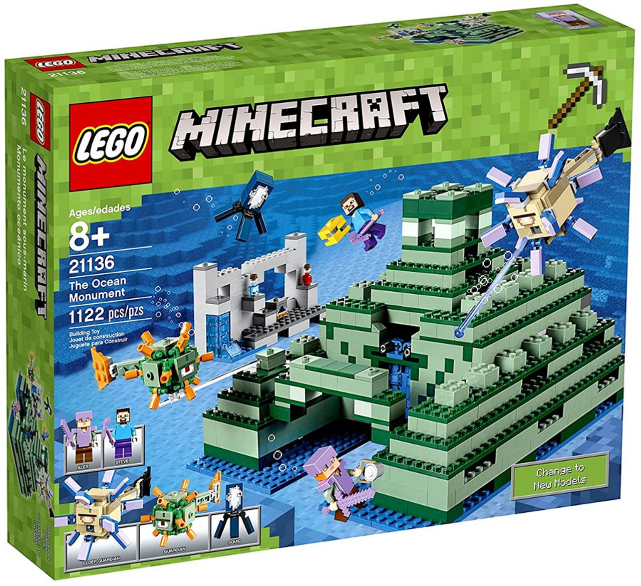 lego minecraft guardian set