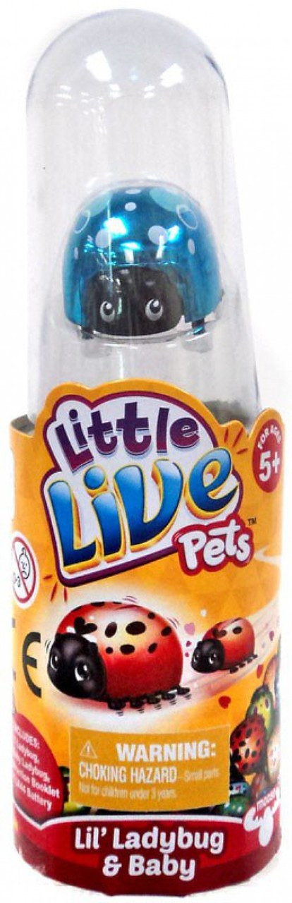 little live pets lil ladybug & baby