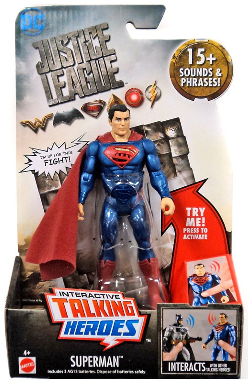 talking superman action figure