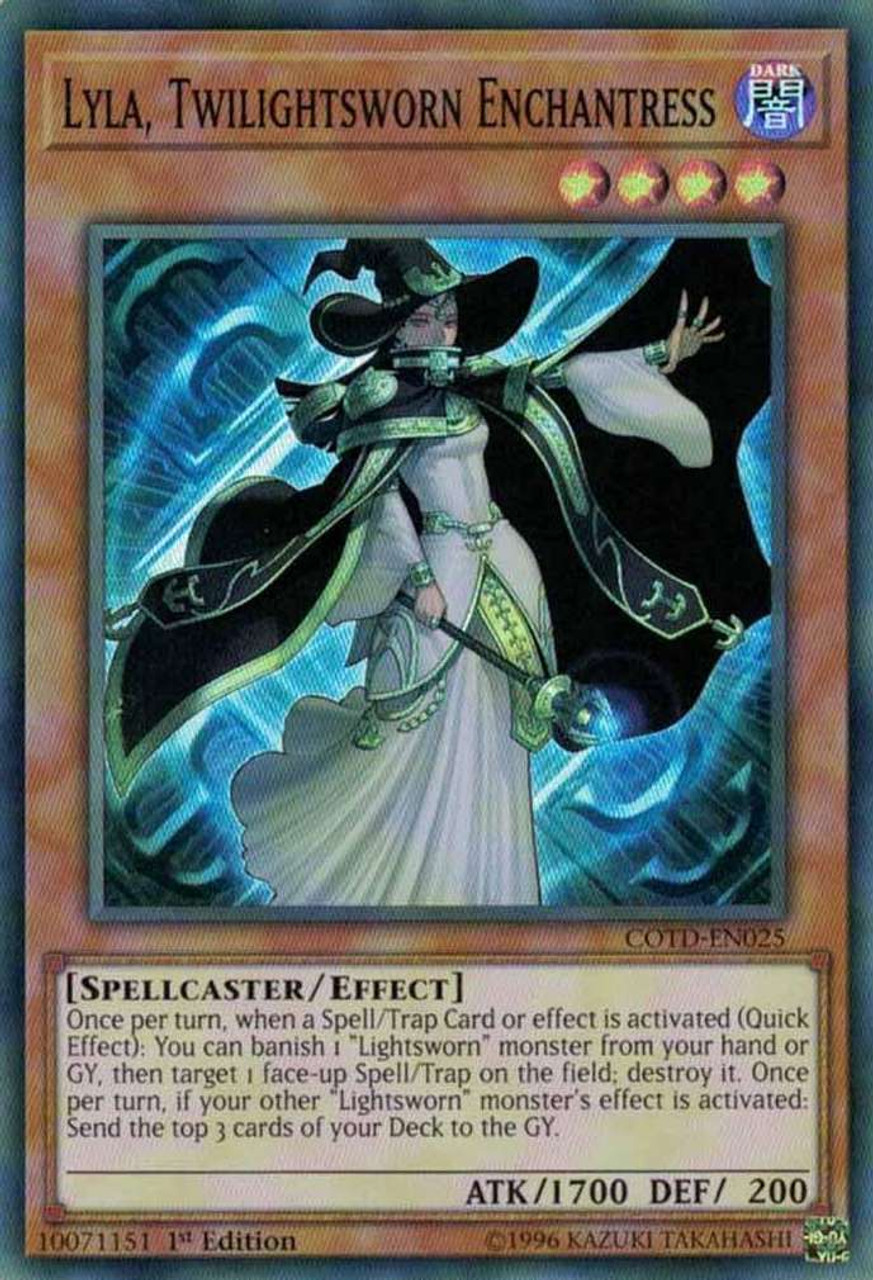 Yugioh Code Of The Duelist Single Card Super Rare Lyla Twilightsworn Enchantress Cotd En025 Toywiz - enchantress roblox toy target