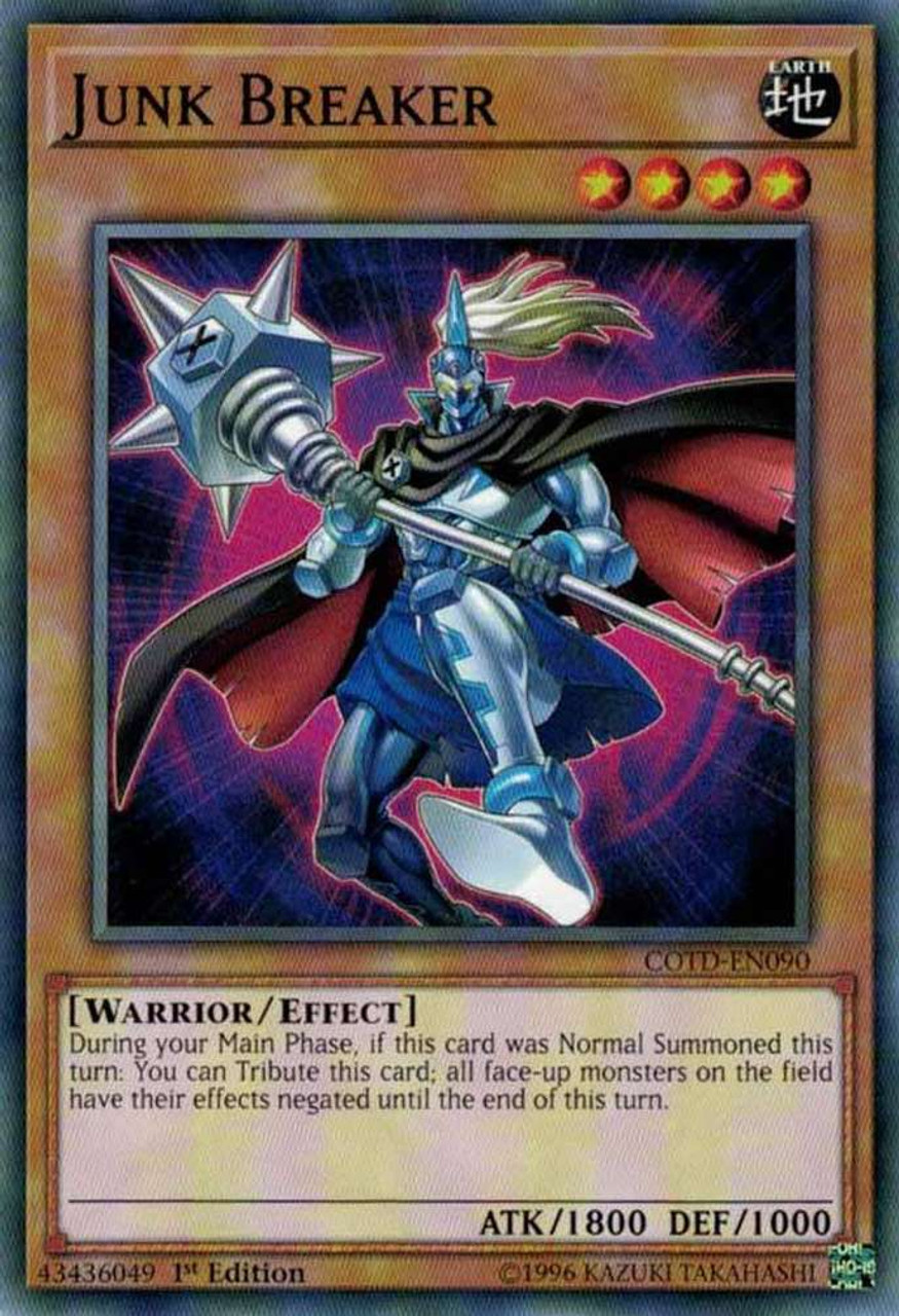 YuGiOh Code of the Duelist Single Card Common Junk Breaker COTDEN090 ToyWiz
