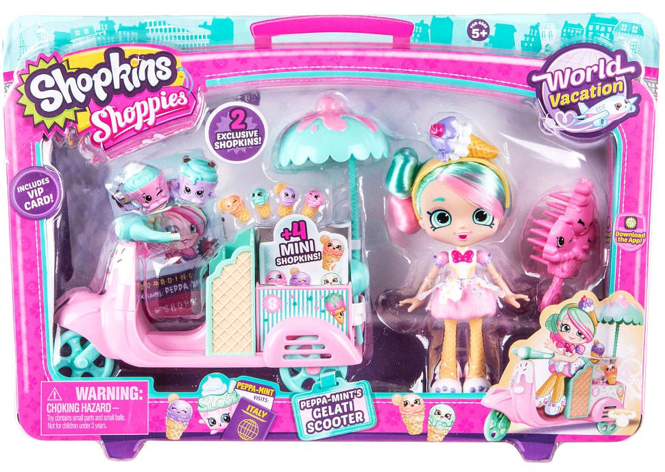 Shopkins Shoppies Season 8 World Vacation Peppa-Mints Gelati