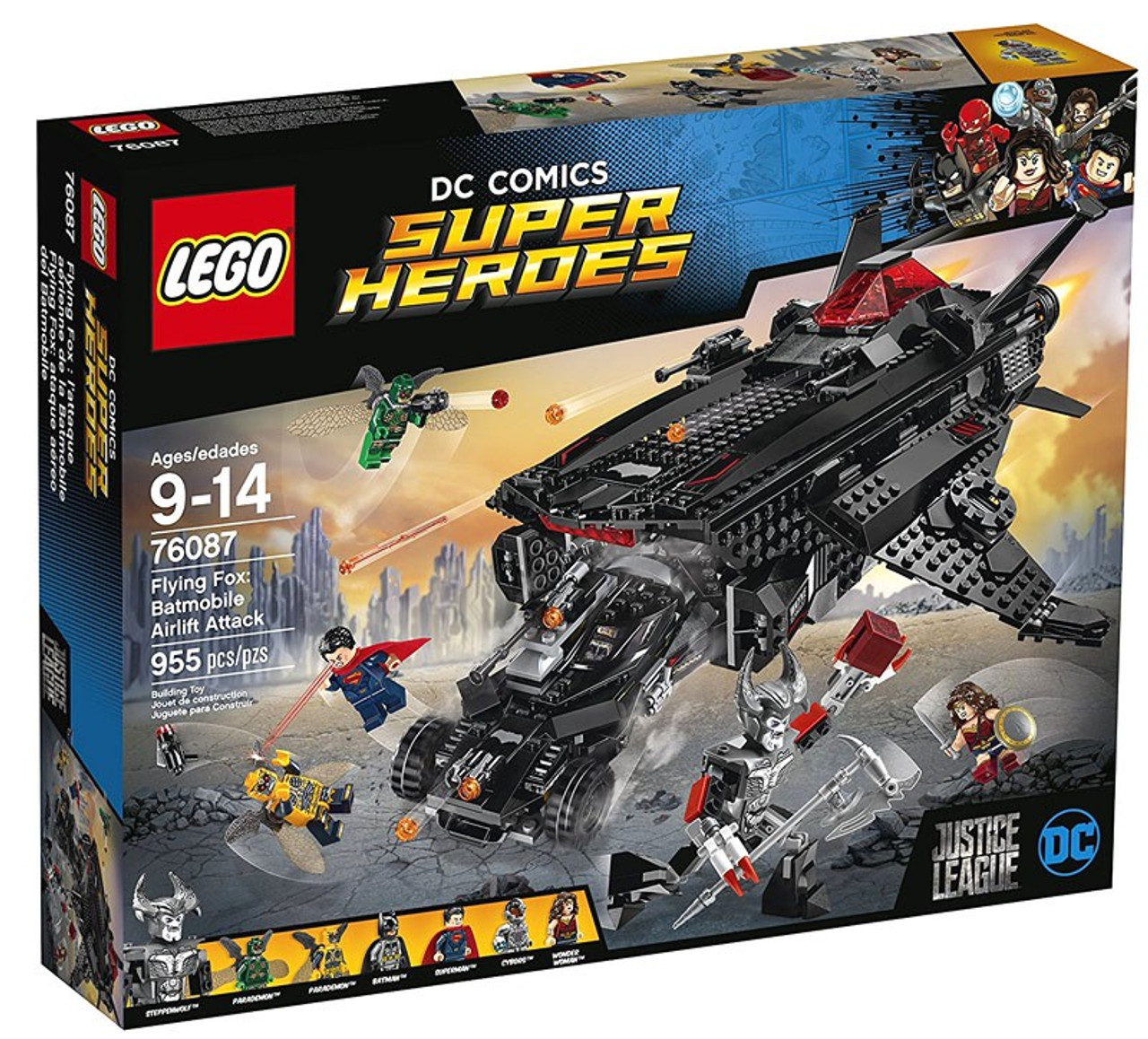 lego justice league batmobile