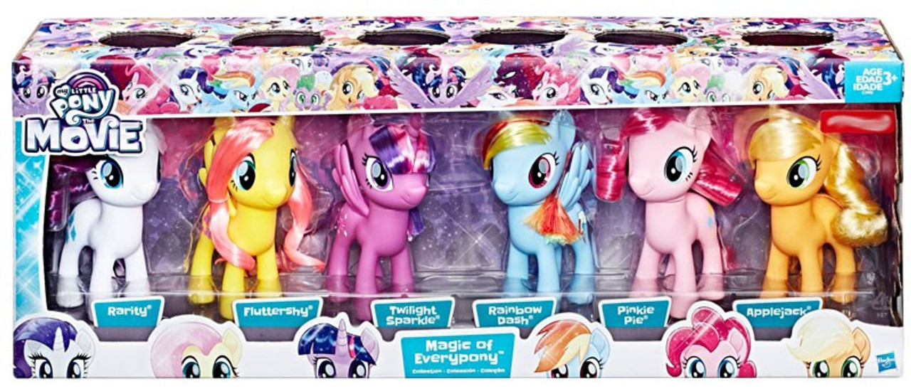 My Little Pony The Movie Magic Of Everypony 6 Figure 6 Pack Hasbro Toys Toywiz