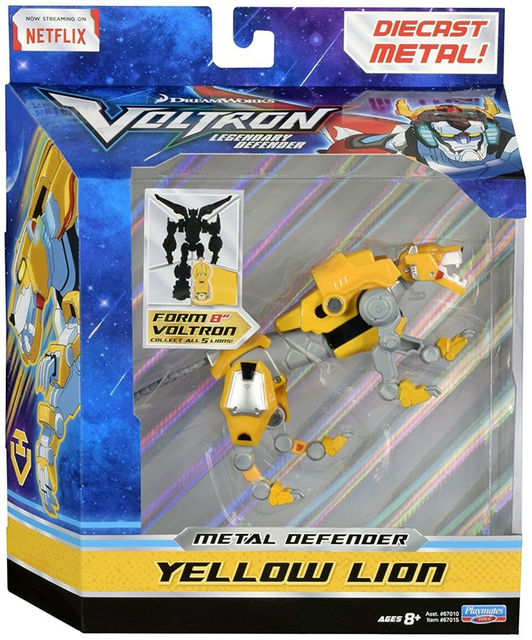 voltron legendary yellow lion