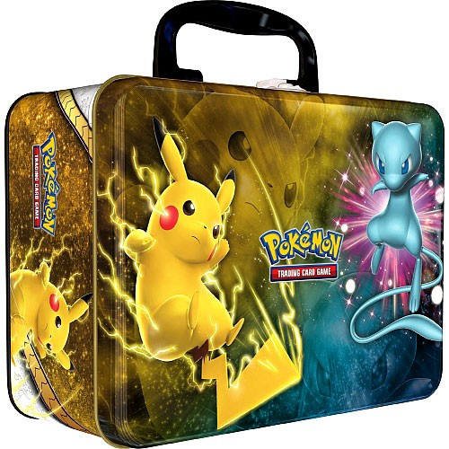 Pokemon Trading Card Game 2017 Collectors Chest Pikachu Mew Tin Set Shining Legends Pokemon USA