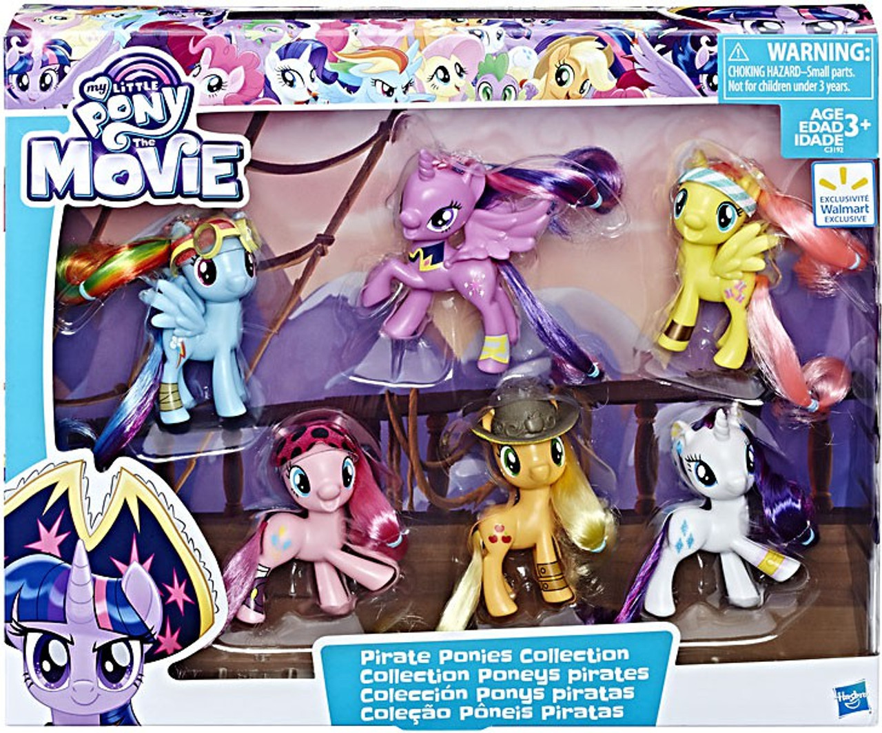 my little pony pirate ponies collection