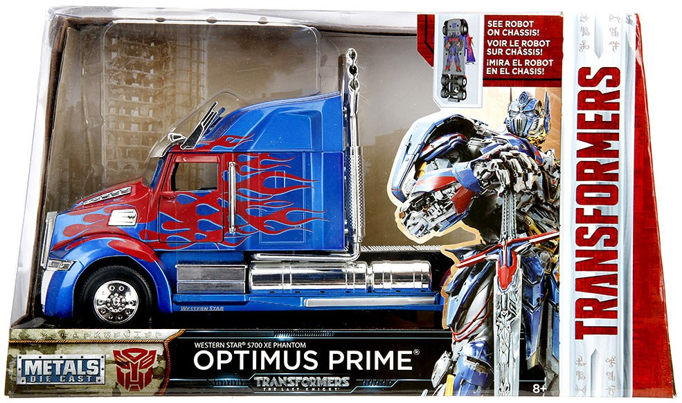 optimus prime metals die cast