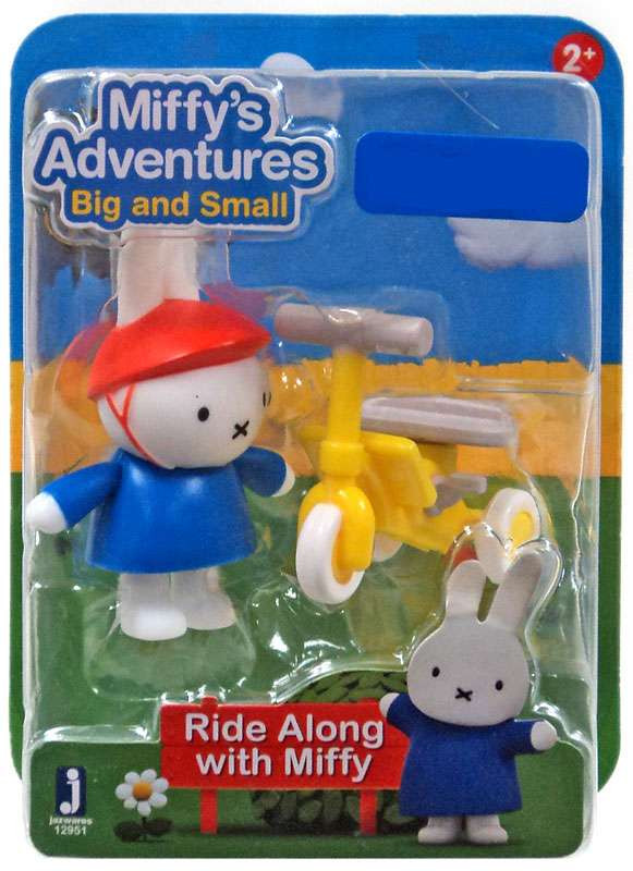 Miffys Adventures Big Small Ride Along with Miffy Exclusive Figure