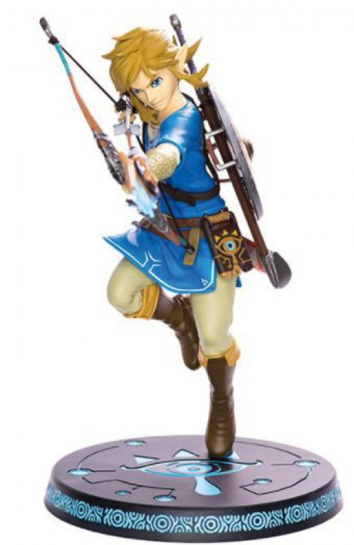 link zelda statue