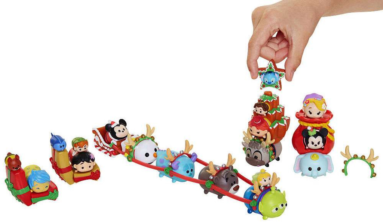 Disney Tsum Tsum 2017 Advent Calendar Set Sleigh Jakks Pacific ToyWiz