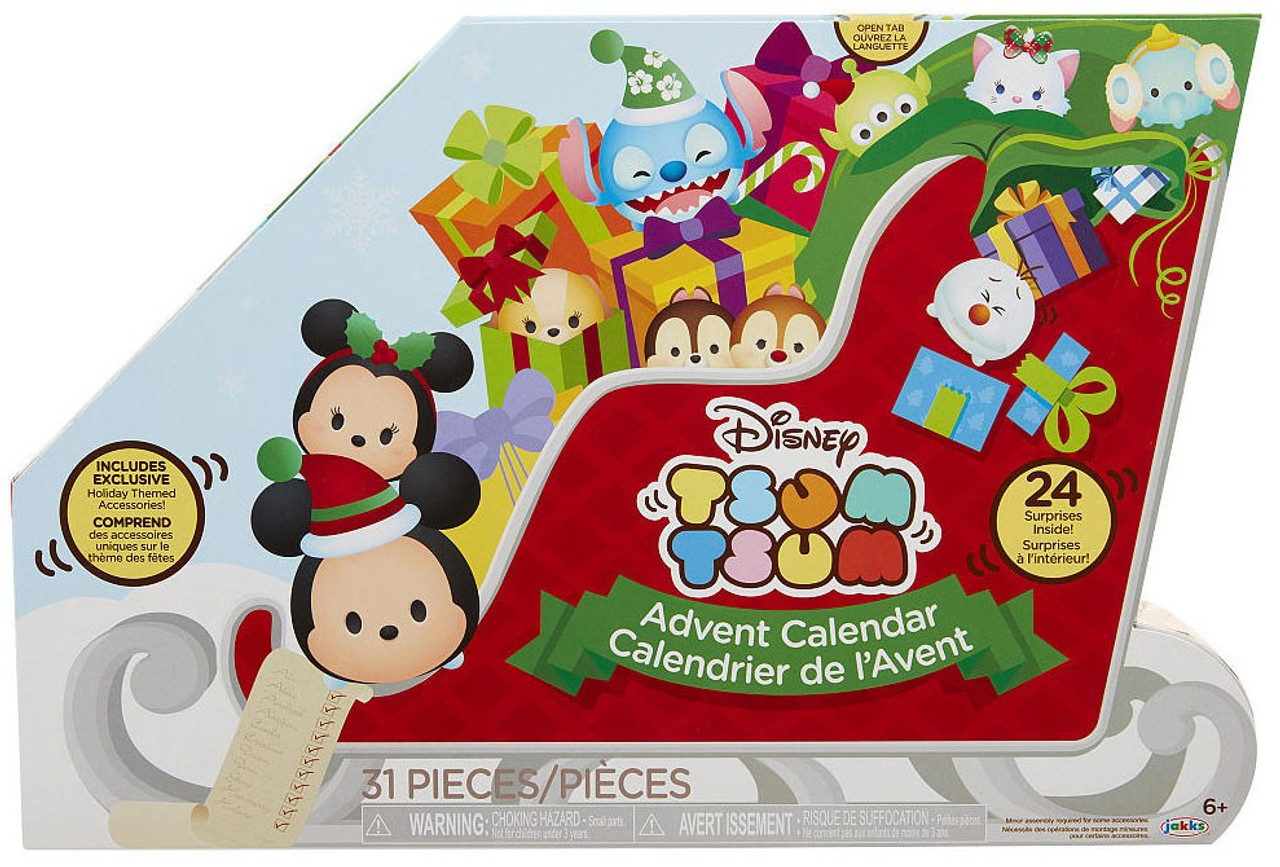 disney tsum tsum plush advent calendar