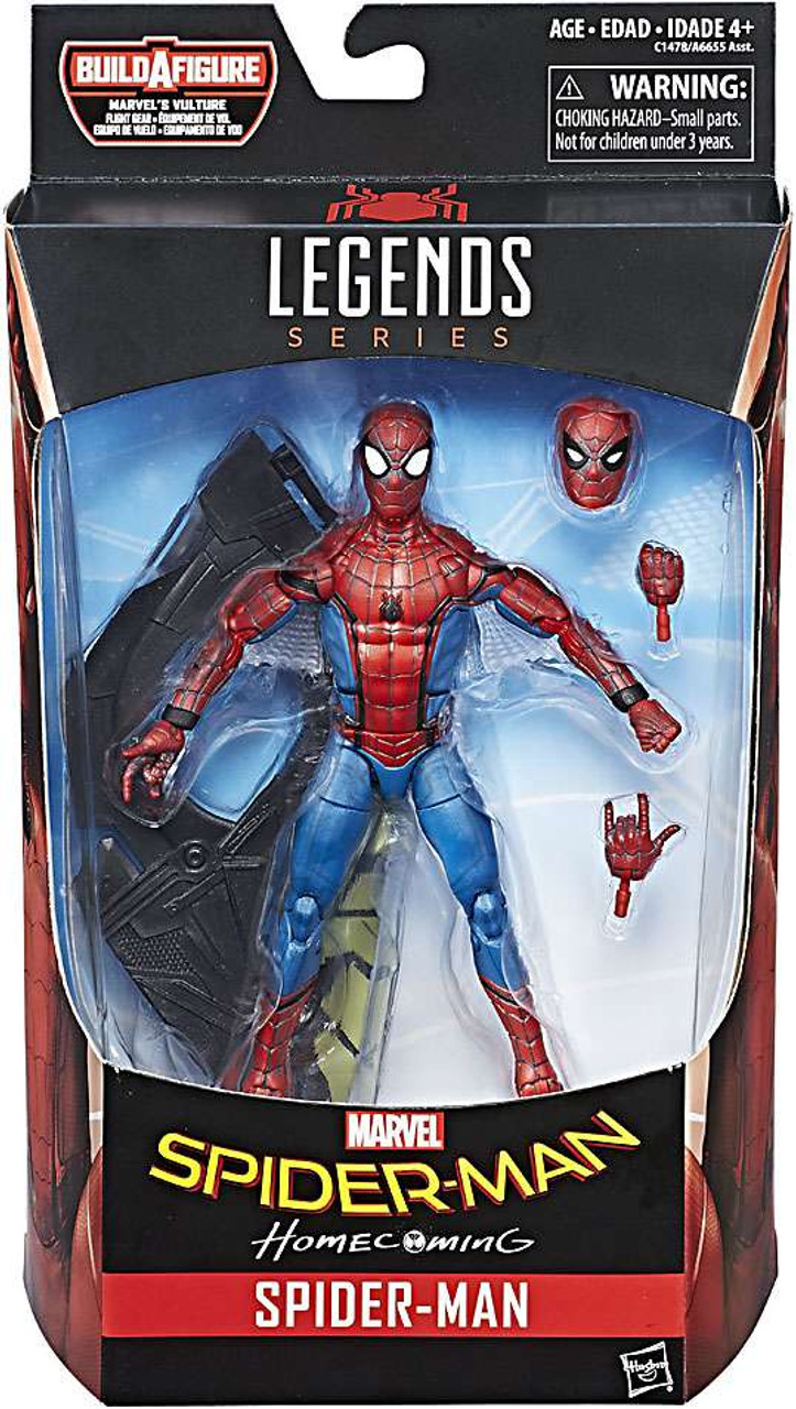 marvel legends spider man and vulture