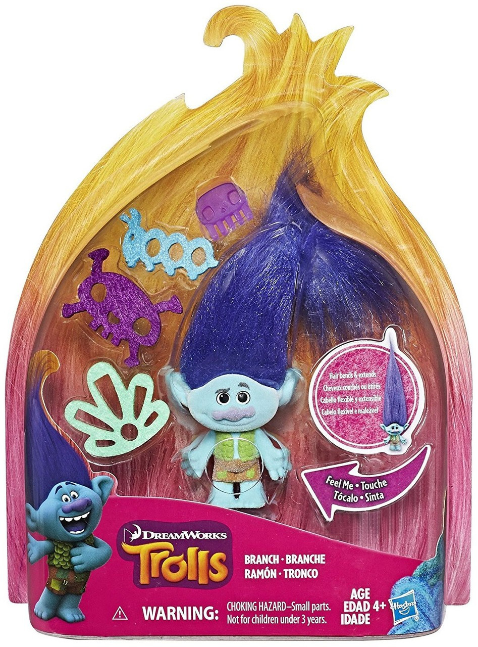 Trolls Hair Raising Branch Figure Hasbro Toys - ToyWiz