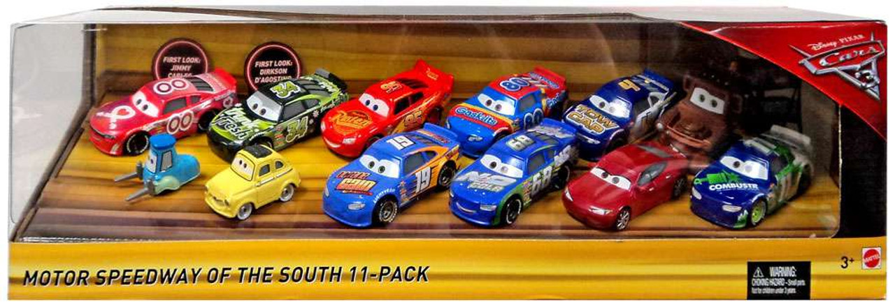 cars 3 diecast 11 pack