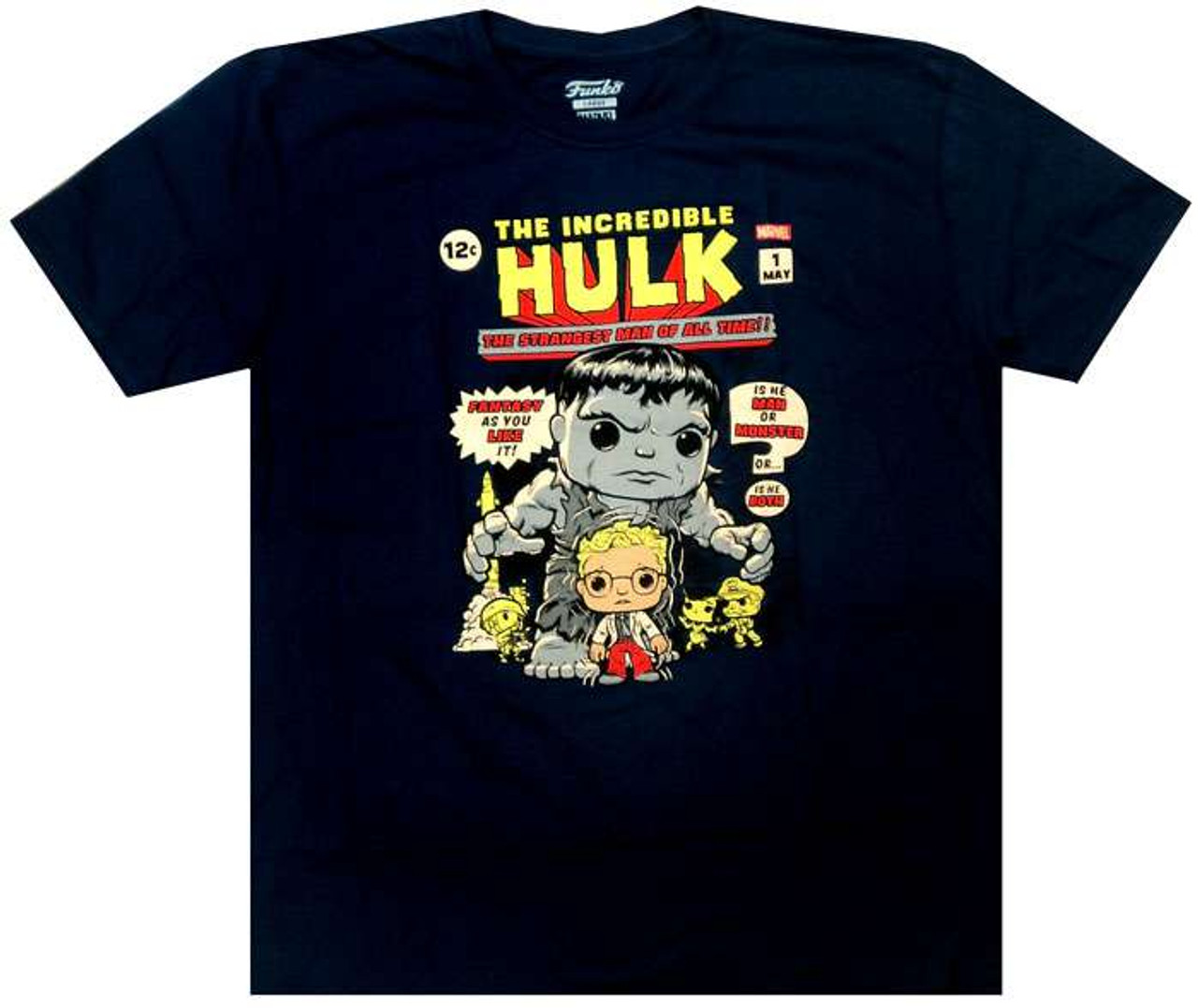Funko Marvel Marvel Collector Corps Hulk 1st Appearance Exclusive T Shirt 2x Large Toywiz - project zorgo roblox t shirt