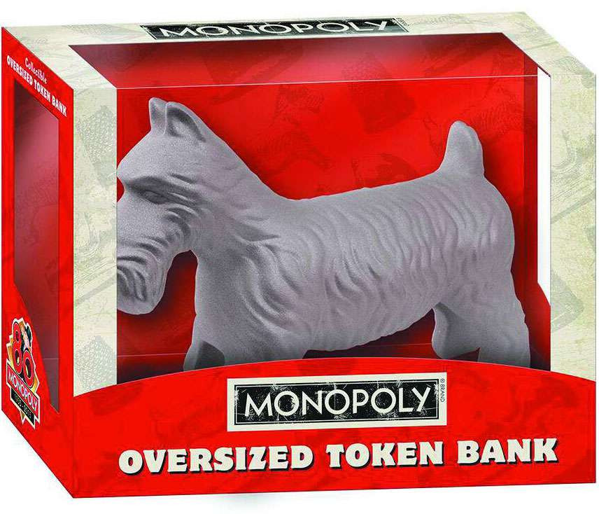 Board Games Monopoly Scottie Dog Oversized Token Bank USAopoly