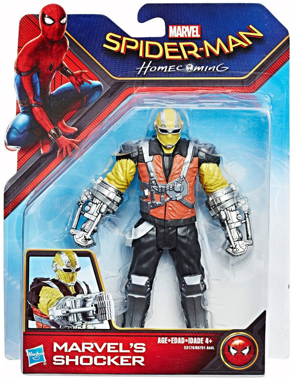 Marvel SpiderMan Marvels Shocker 6 Action Figure Hasbro