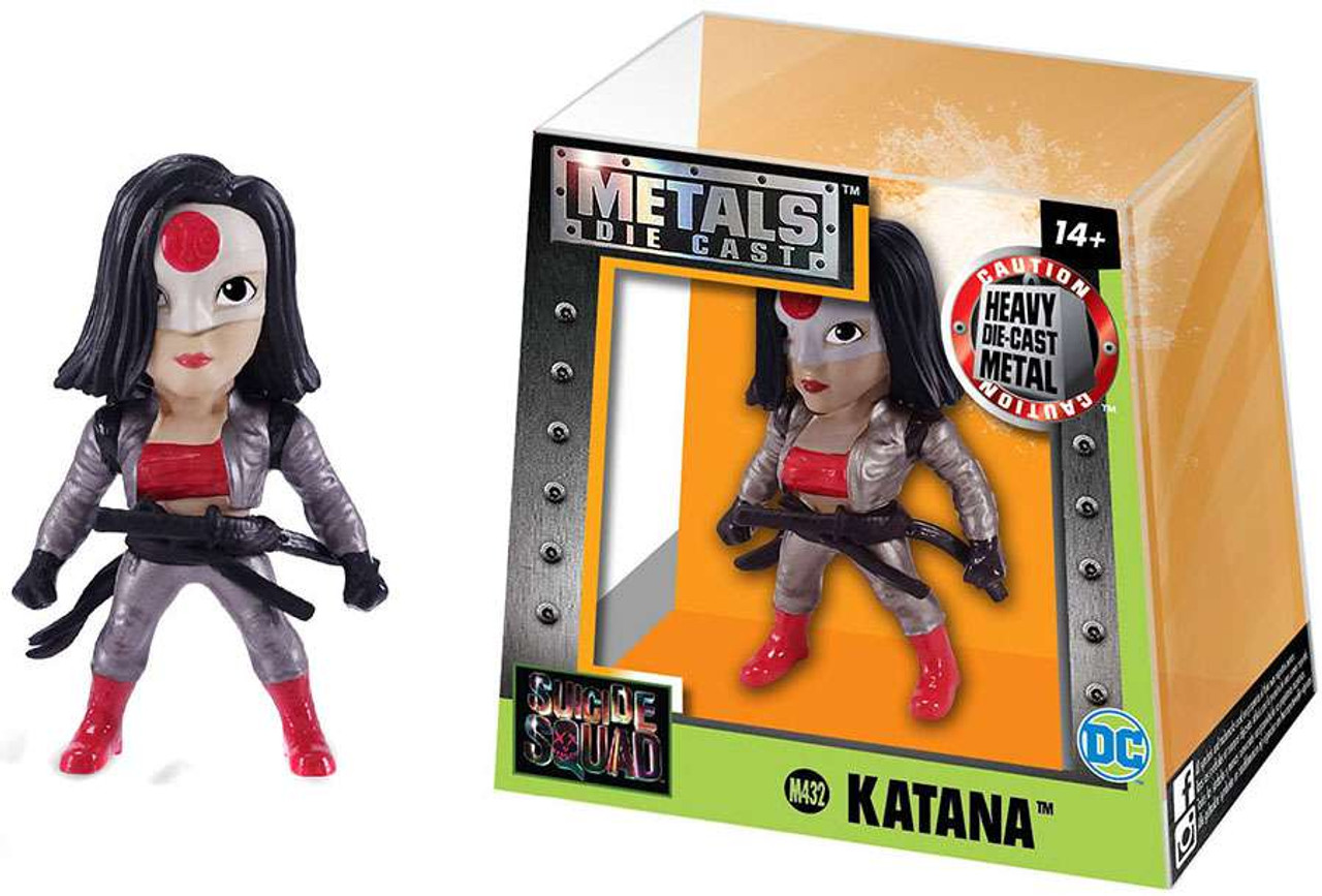 Dc Suicide Squad Metals Katana 2 5 Action Figure M432 Silver Outfit Jada Toys Toywiz - roblox doom slayer outfit