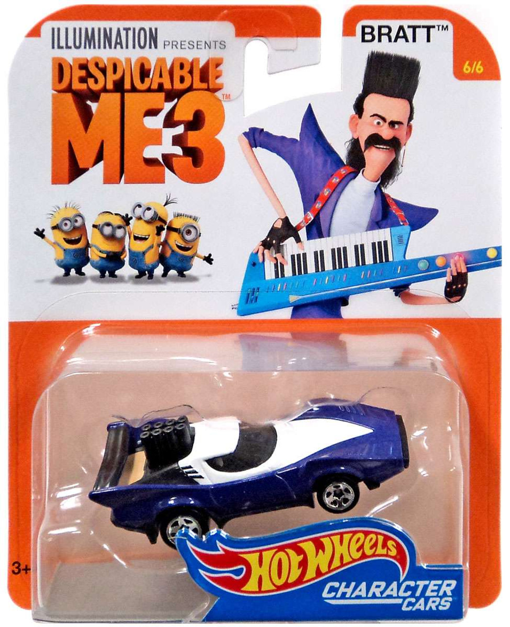 hot wheels minions character cars