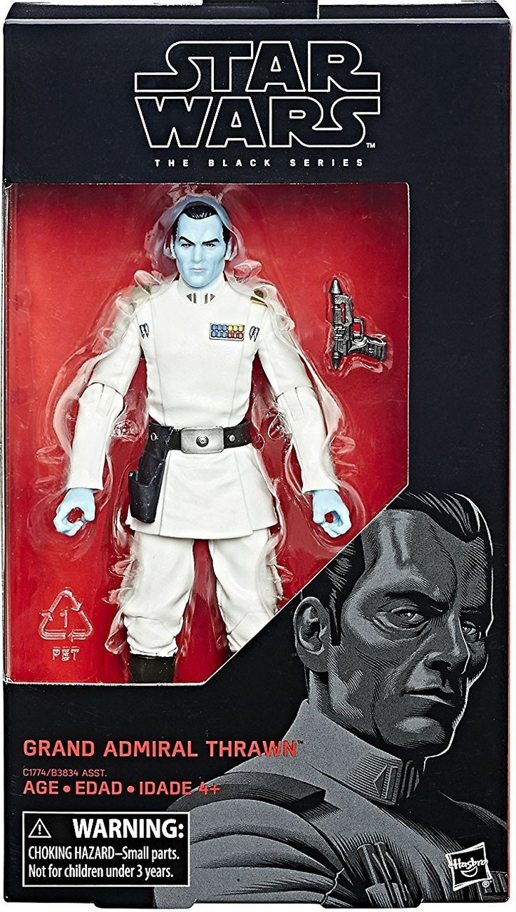 Star Wars Rebels Black Series Wave 23 Grand Admiral Thrawn 6 Action Figure Hasbro Toys Toywiz - roblox grand admiral thrawn