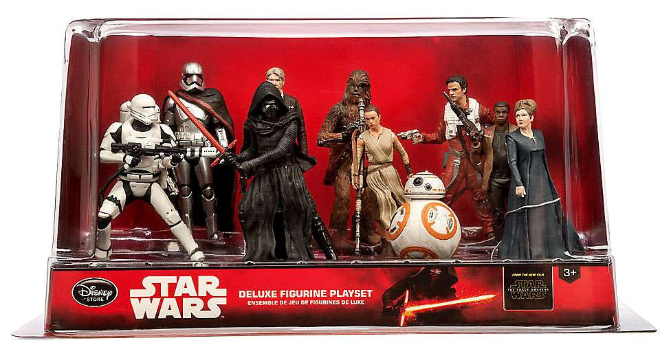 Disney Star Wars The Force Awakens 10-Piece PVC Figure Play Set