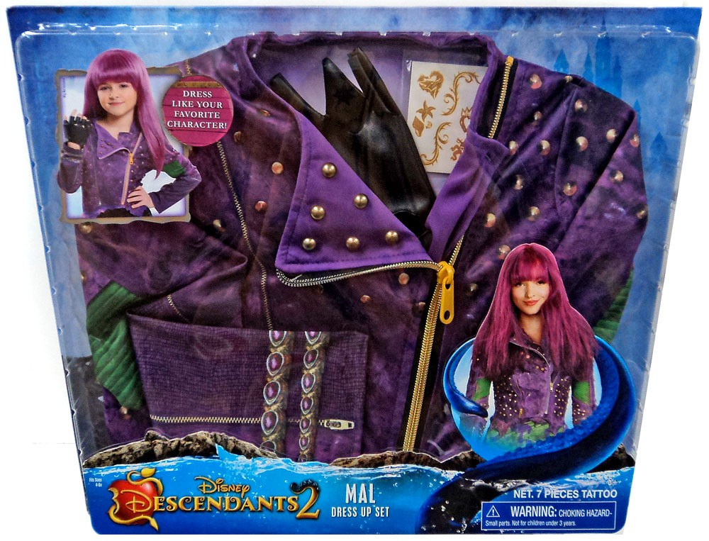 Disney Descendants 2 Mal Dress Up Kit Hasbro Toys - ToyWiz