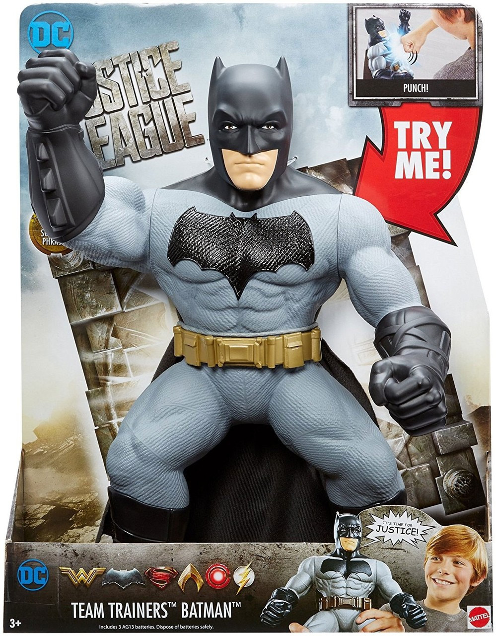 DC Justice League Movie Team Trainers Batman 14 Action Figure Mattel ... - Apil0nbo3  22260.1505315918