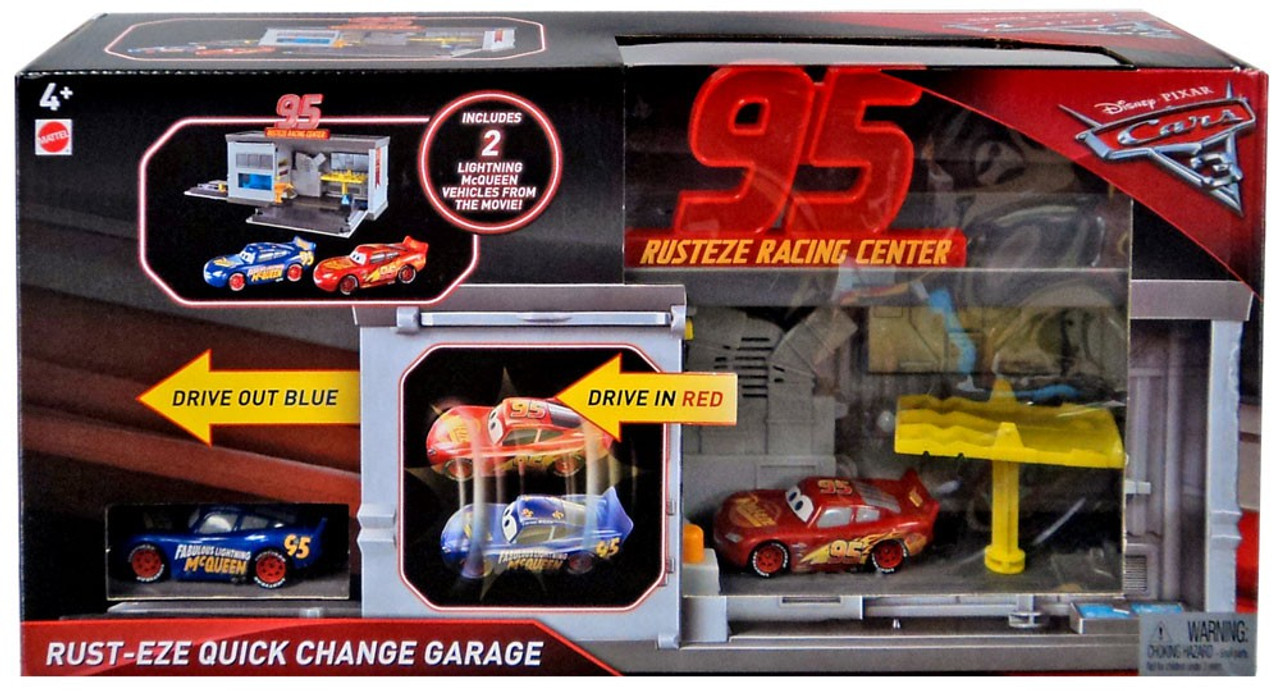 cars 3 garage playset