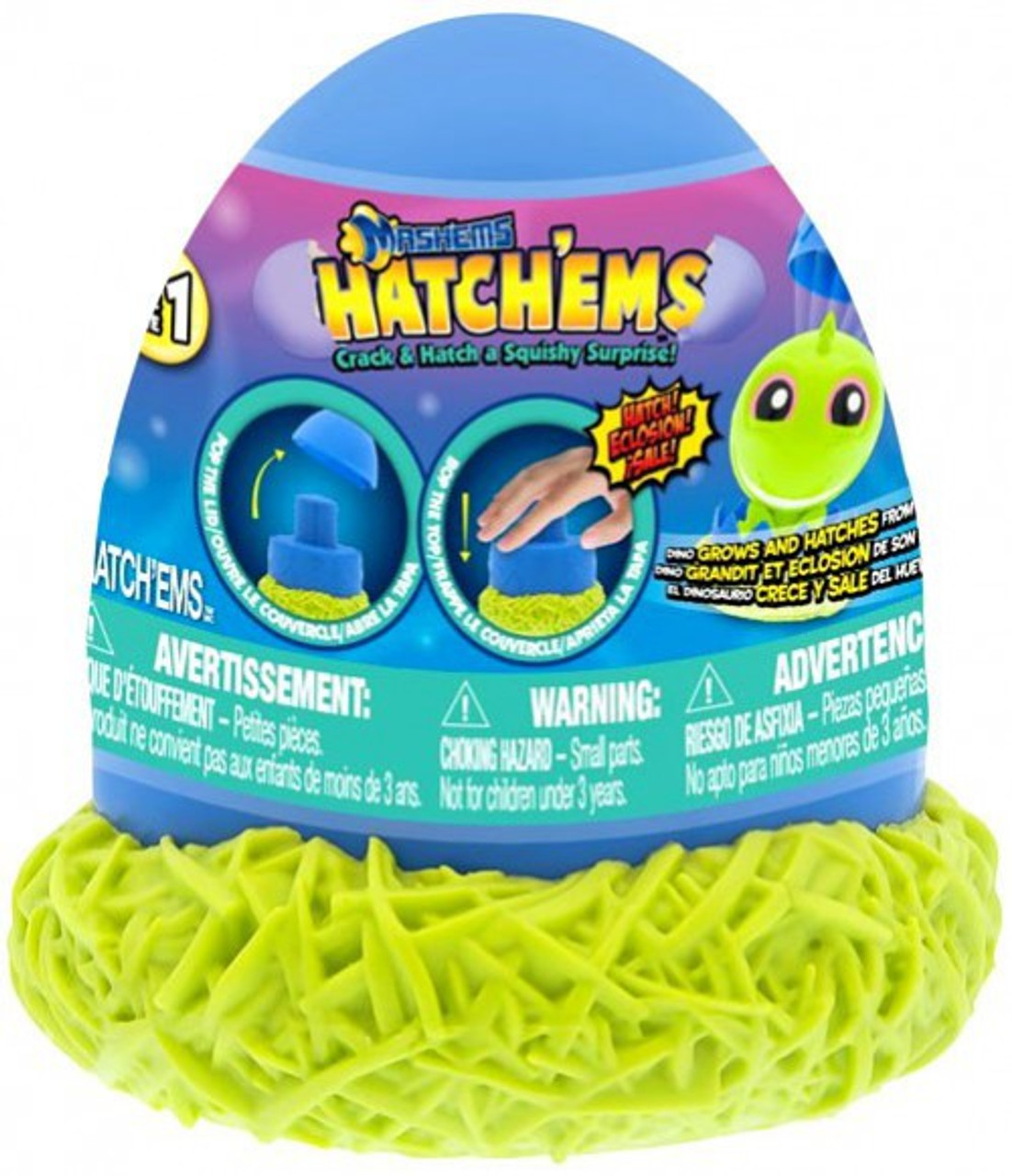 mashems hatchems dino