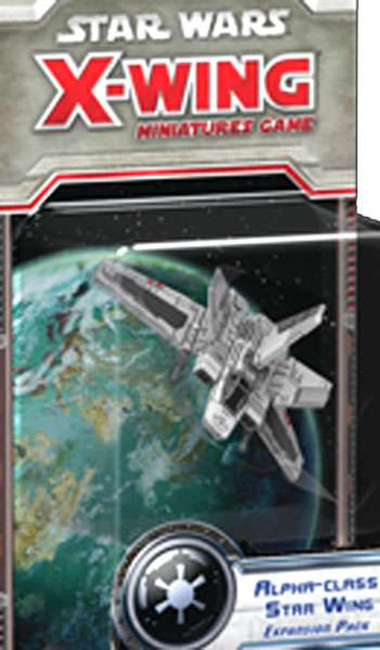 Star Wars X Wing Miniatures Game Alpha Class Star Wing Expansion Pack Fantasy Flight Games Toywiz - sword art online pre alpha old roblox