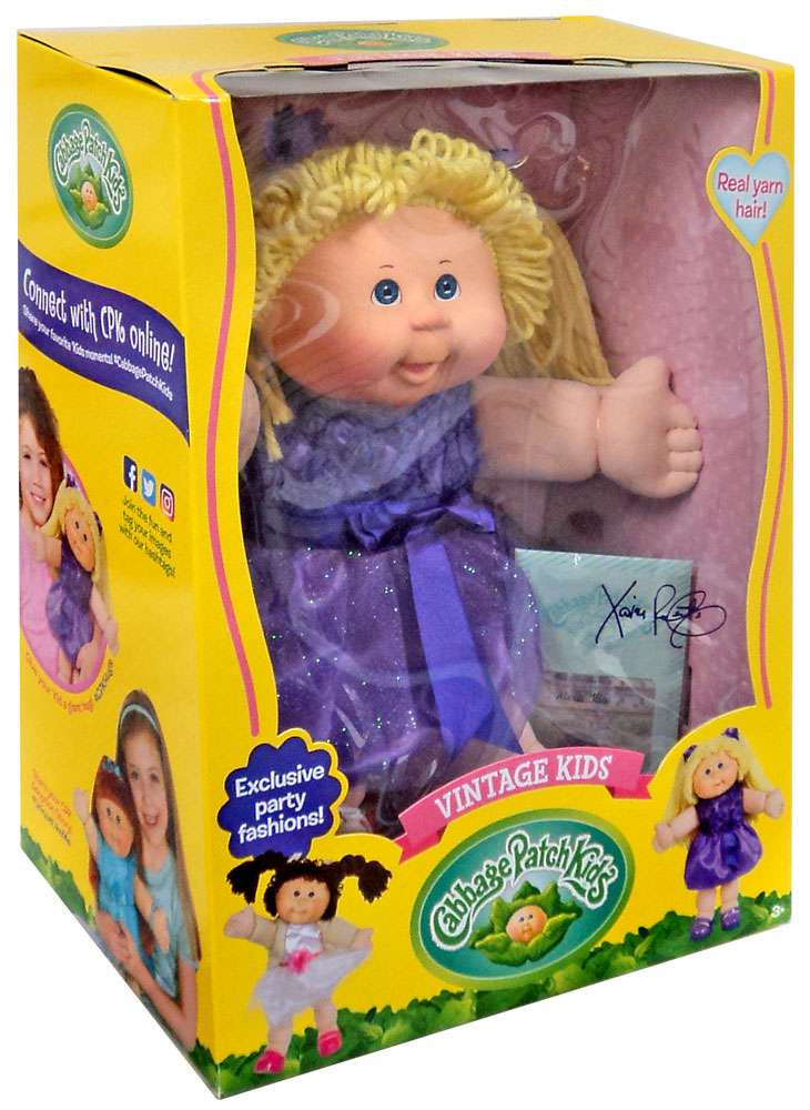 Cabbage Patch Kids Vintage Kids Blonde Doll Wicked Cool Toys - ToyWiz
