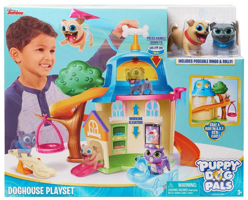 puppy dog pals doghouse playset